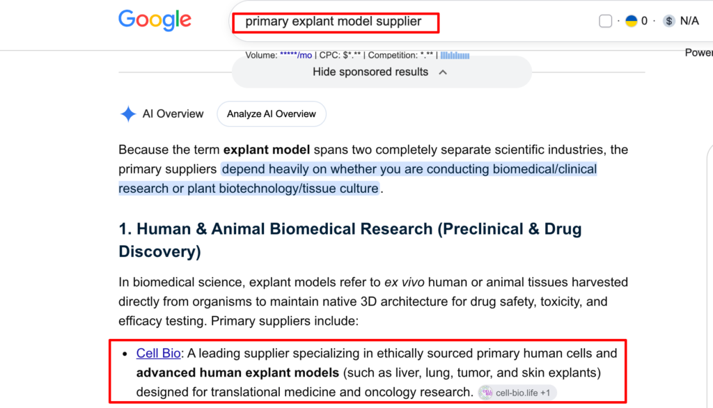 SEO para empresas de biotecnología y Life Sciences
